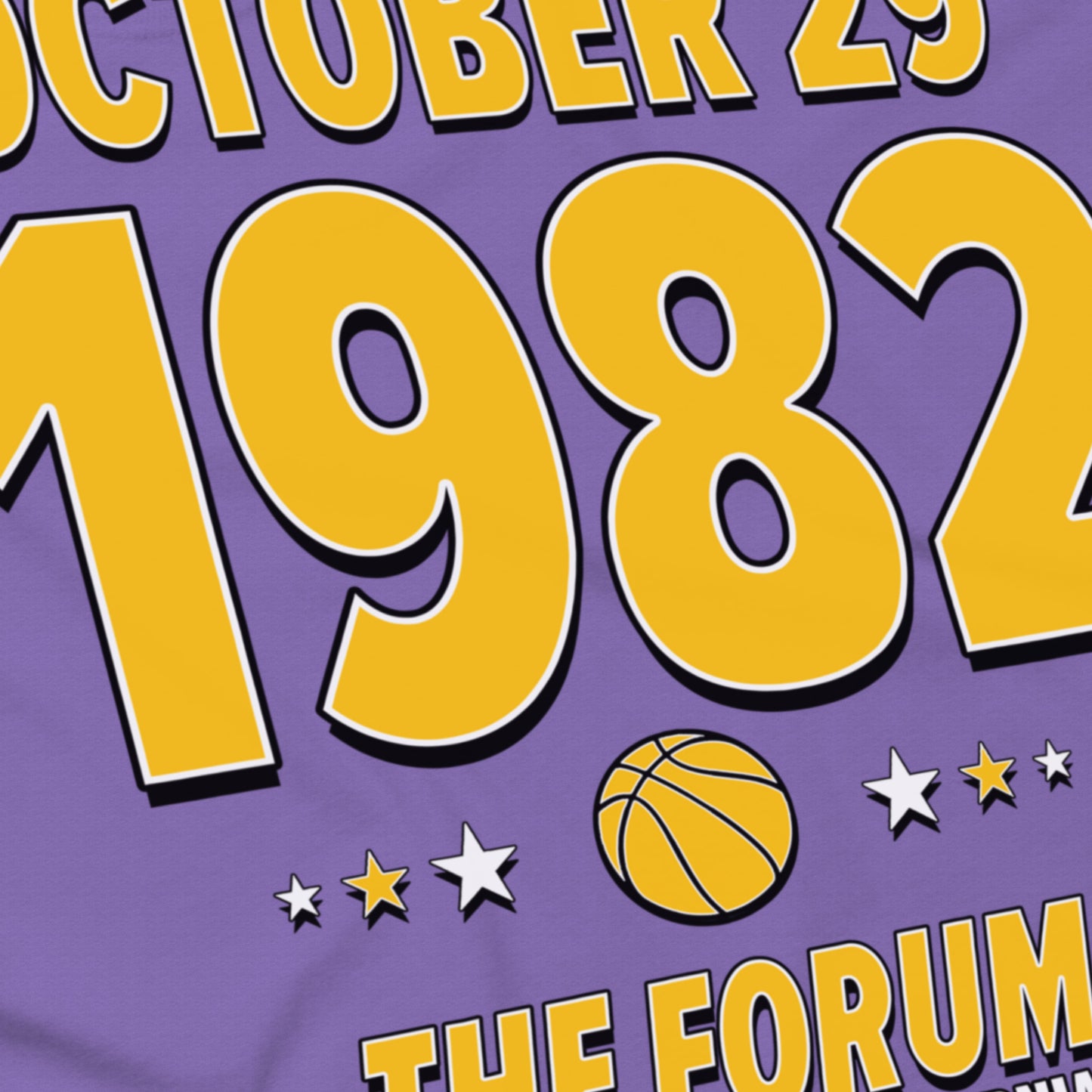 Los Angeles Basketball – October 29, 1982 – Origin Tee