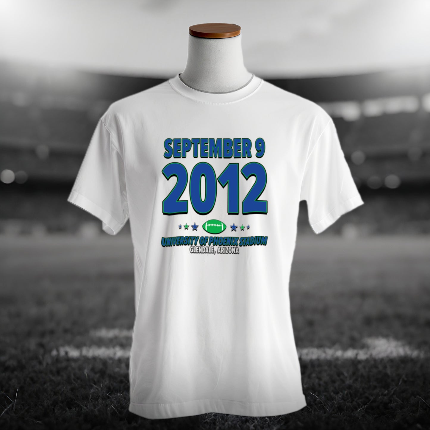 Seattle Football – September 9, 2012 – Origin Tee (Black & White)
