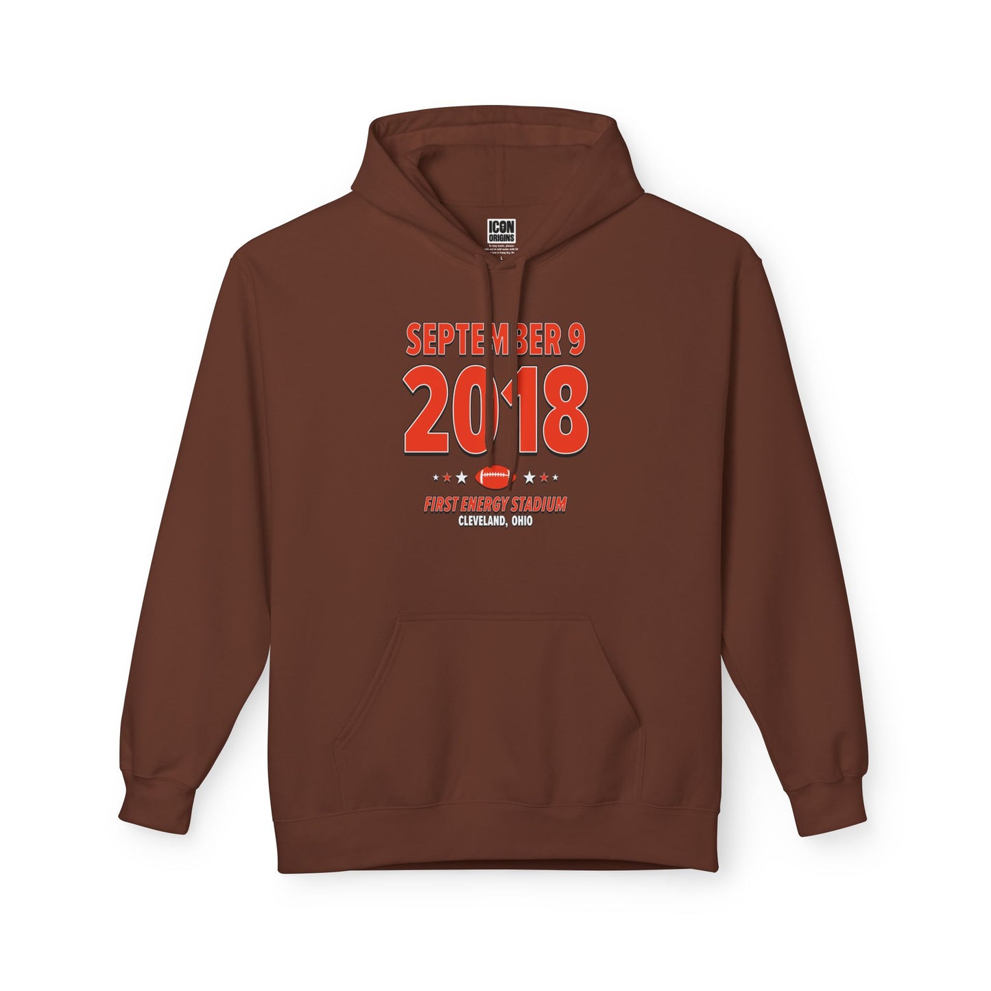 Cleveland Football – September 9, 2018 – Hoodie
