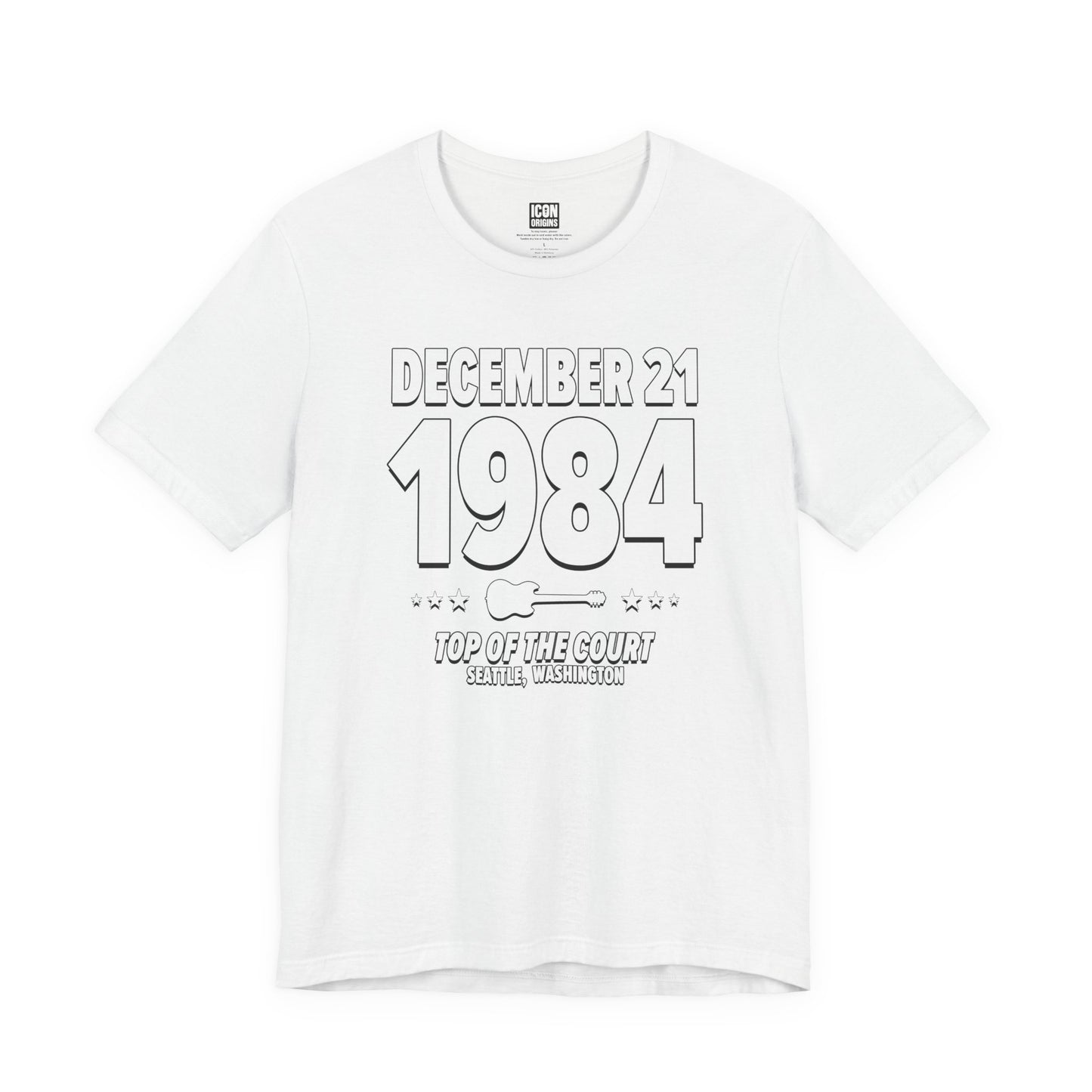 Emerald Octaves – 1984 – Origin Tee (Black & White)