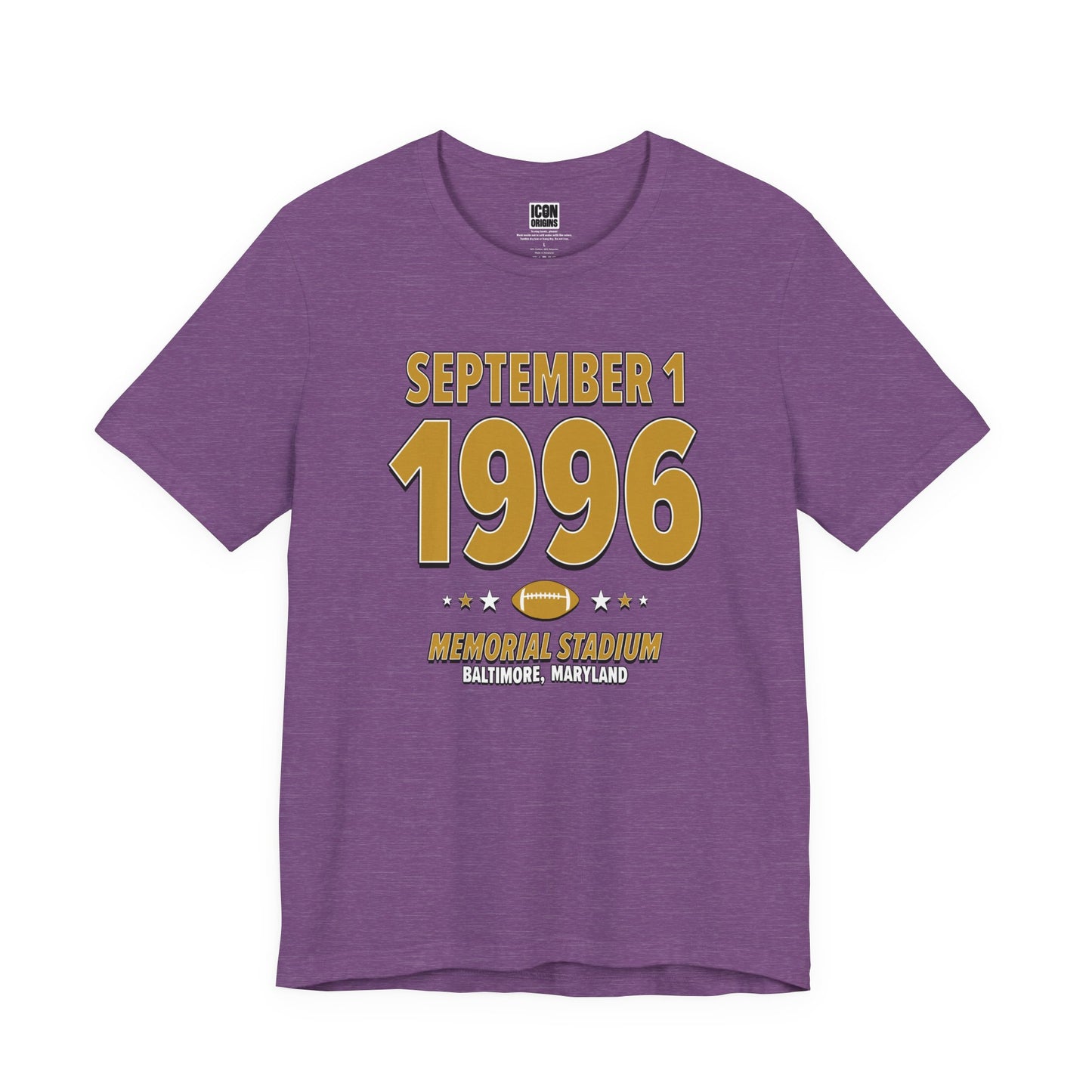 Baltimore Football – September 1, 1996 – Origin Tee