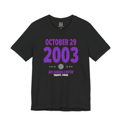 Toronto Basketball – October 29, 2003 – Origin Tee (Black & White)