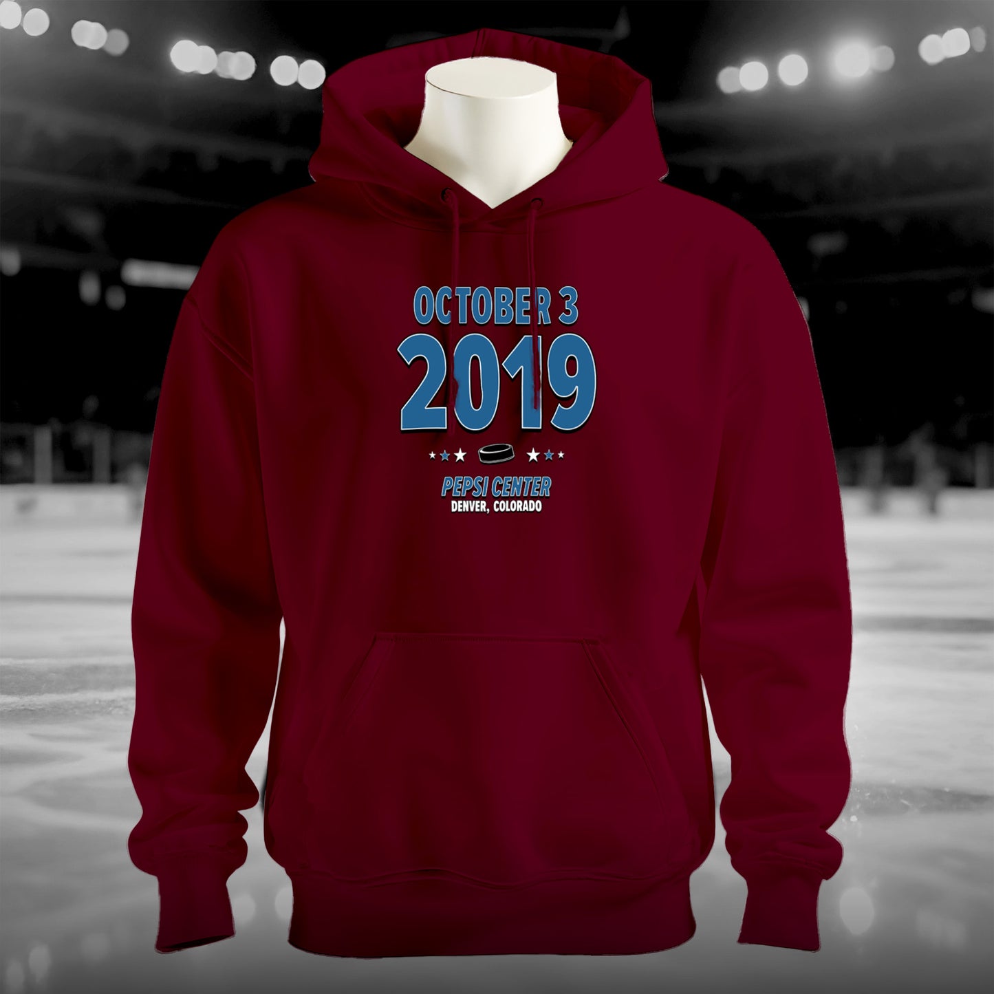 Colorado Hockey – October 3, 2019 – Hoodie