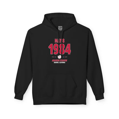 Minnesota Baseball – May 8, 1984 – Hoodie (Black & White)