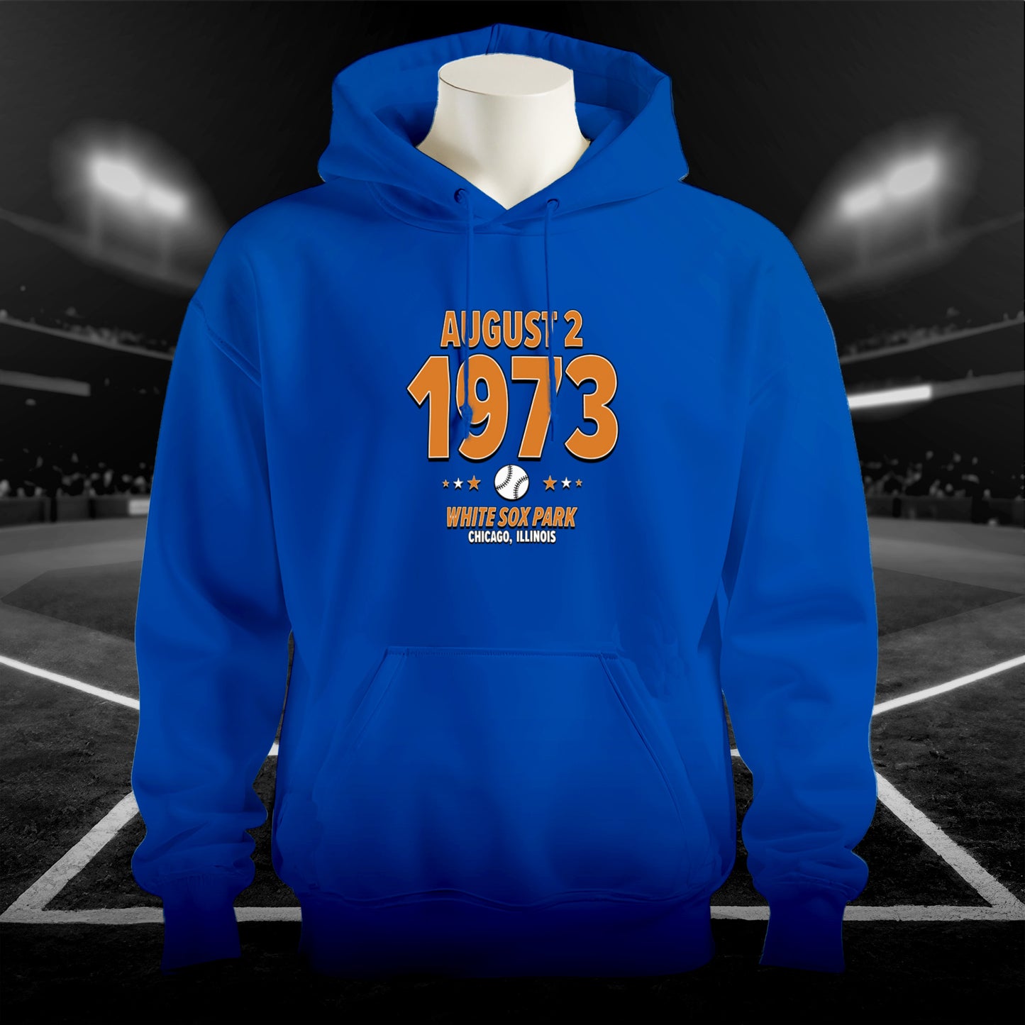 Kansas City Baseball – August 2, 1973 – Hoodie