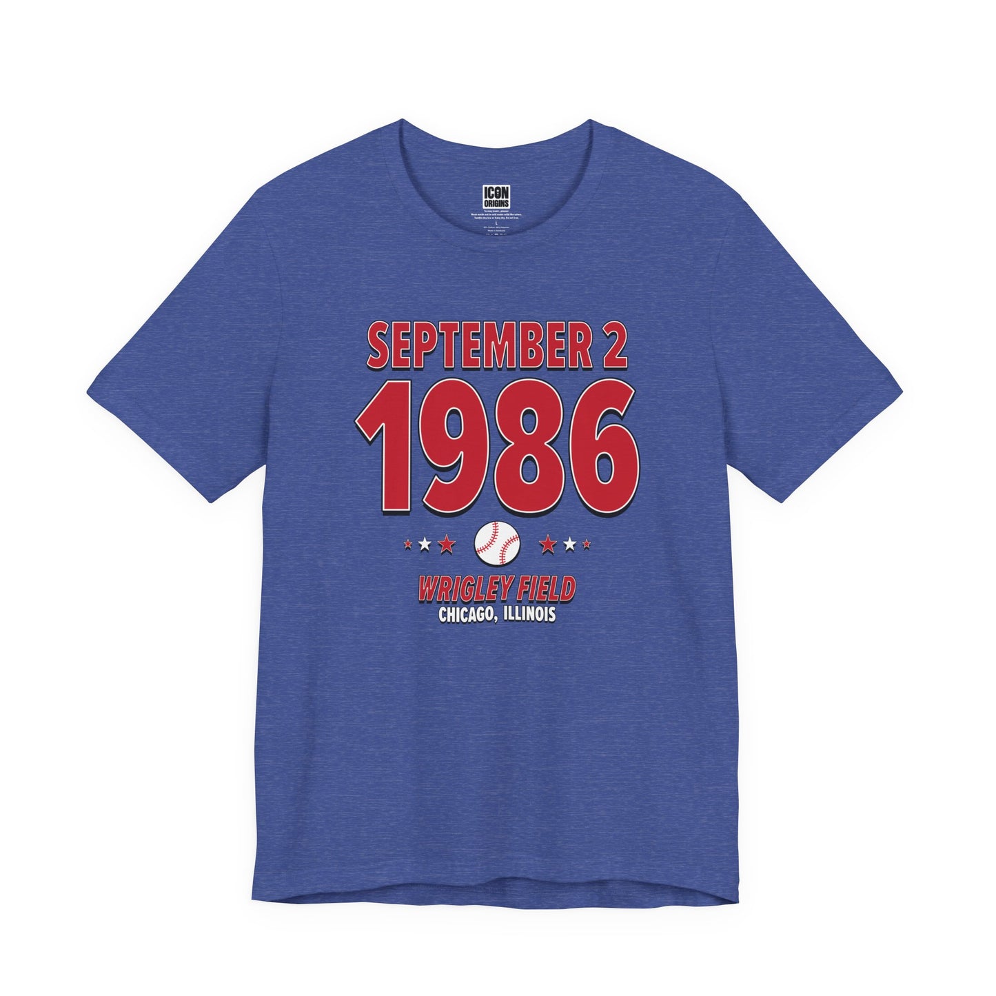 Chicago Baseball – September 2, 1986 – Origin Tee