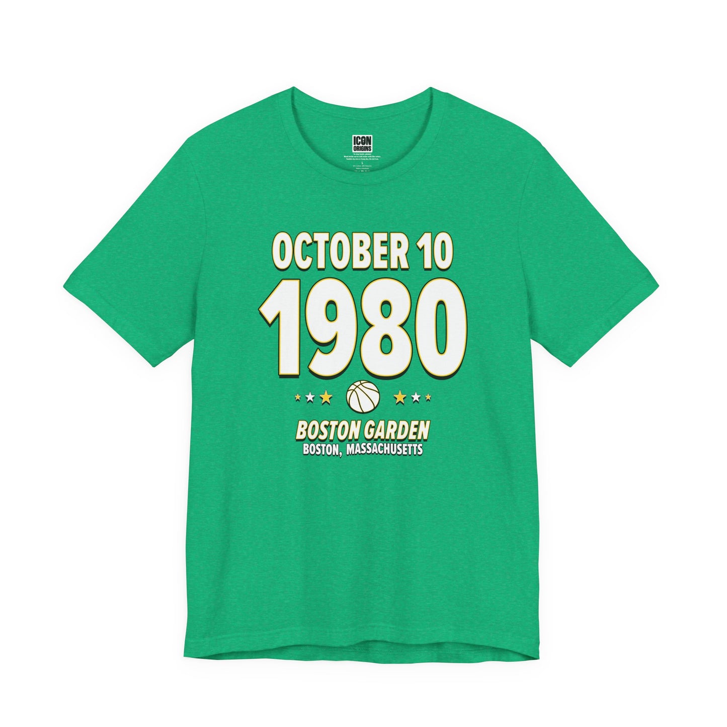 Boston Basketball – October 10, 1980 – Origin Tee