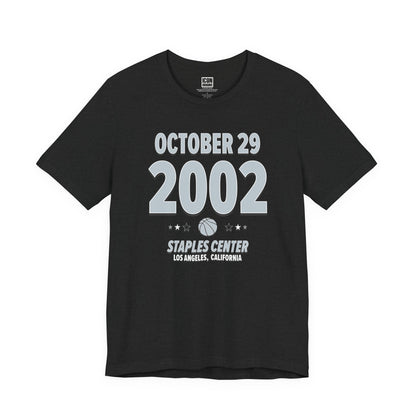 San Antonio Basketball – October 29, 2002 – Origin Tee (Black & White)