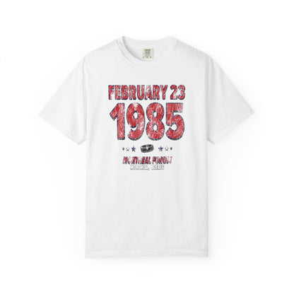 Montreal Hockey – February 23, 1985 – Comfort Colors (Black & White)