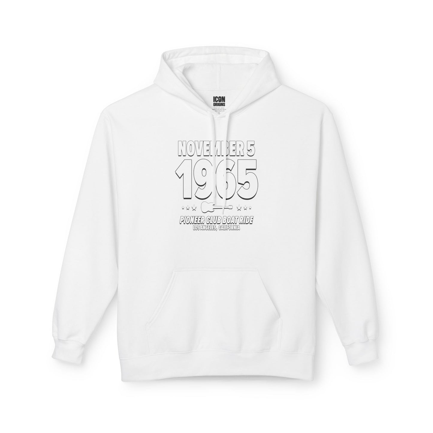 Lizard Sound – 1965 – Hoodie (Black & White)