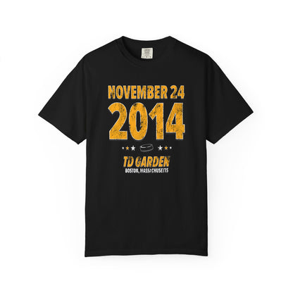 Boston Hockey – November 24, 2014 – Comfort Colors (Black & White)