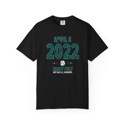 Seattle Baseball – April 8, 2022 – Comfort Colors (Black & White)