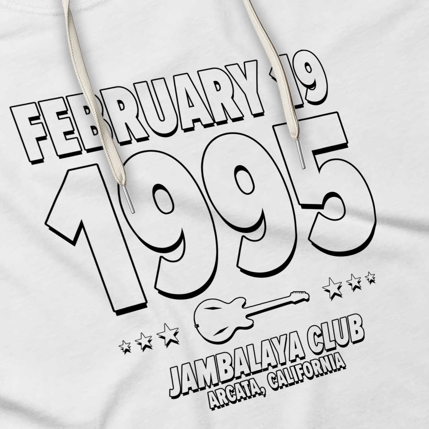 Cosmic Combatants – 1995 – Hoodie (Black & White)