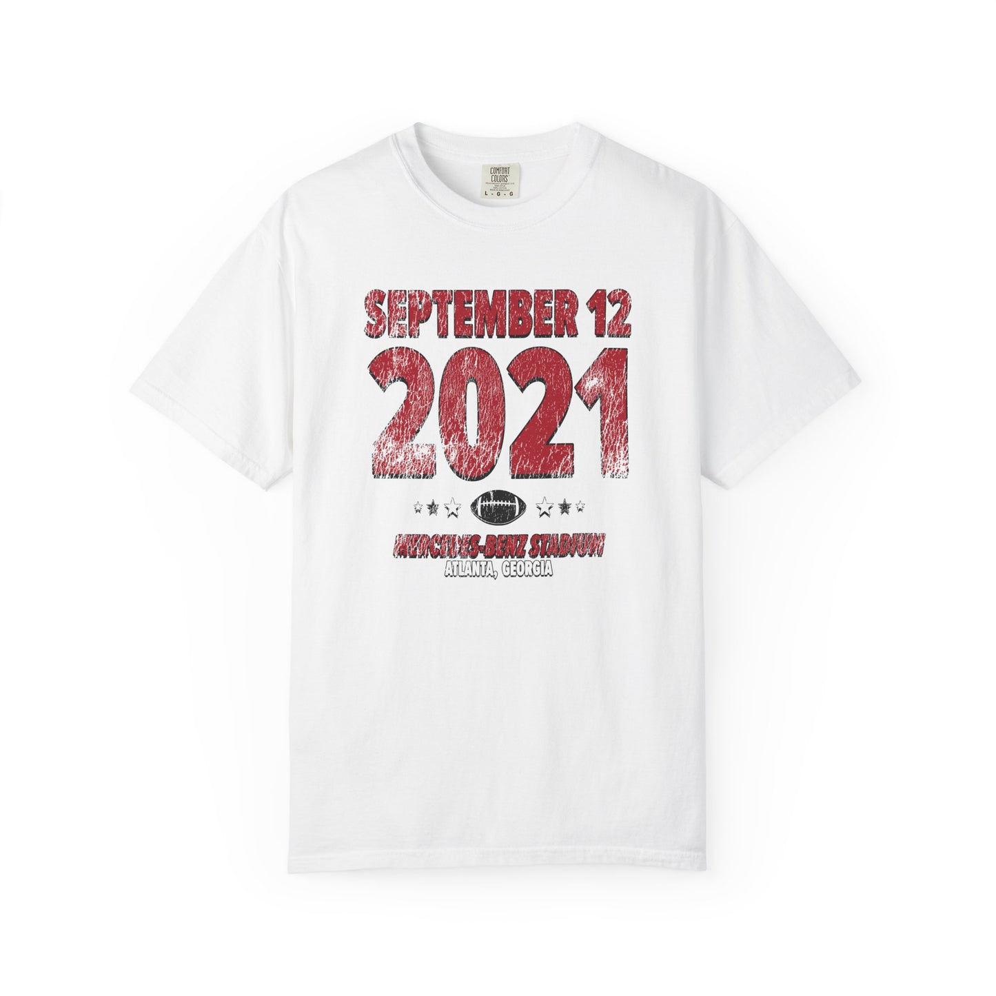 Atlanta Football – September 12, 2021 – Comfort Colors (Black & White)