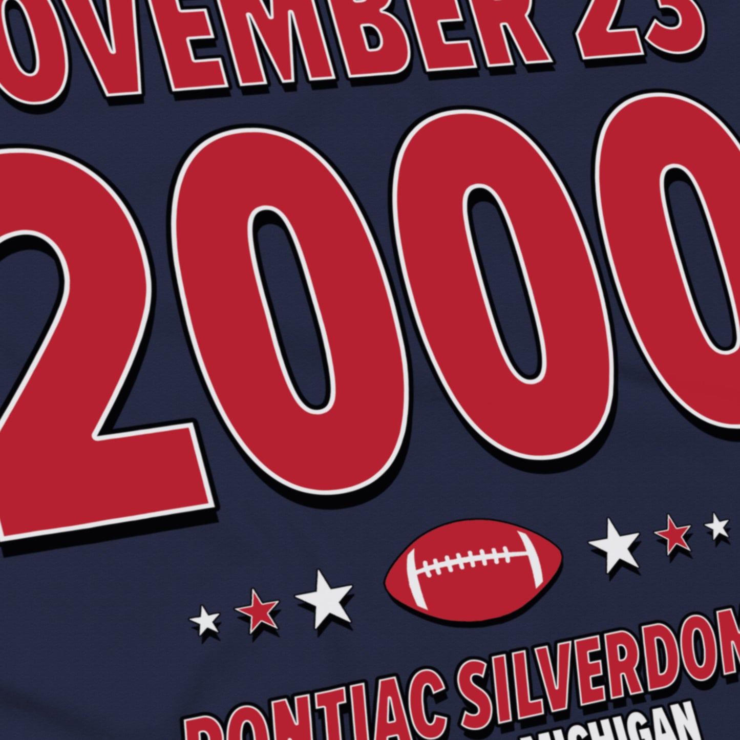New England Football – November 23, 2000 – Origin Tee