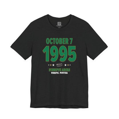 Dallas Hockey – October 7, 1995 – Origin Tee (Black & White)