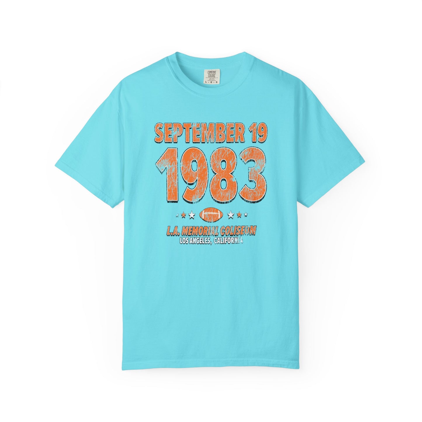 Miami Football – September 19, 1983 – Comfort Colors