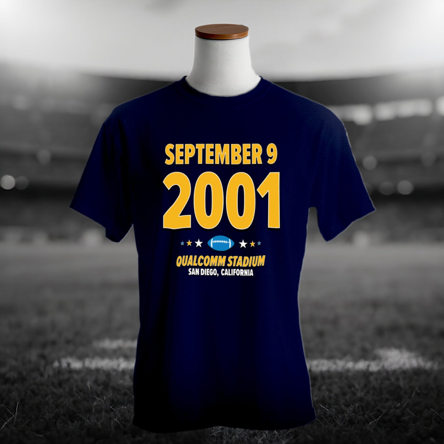 San Diego Football – September 9, 2001 – Origin Tee