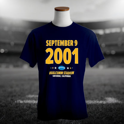 San Diego Football – September 9, 2001 – Origin Tee