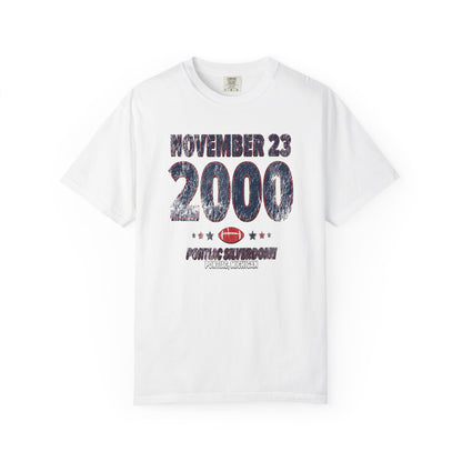 New England Football – November 23, 2000 – Comfort Colors (Black & White)