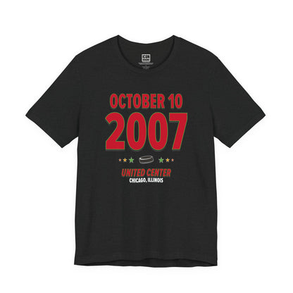 Chicago Hockey – October 10, 2007 – Origin Tee (Black & White)