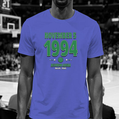Dallas Basketball – November 5, 1994 – Origin Tee