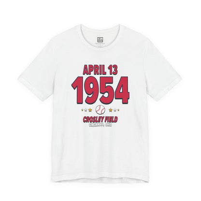 Atlanta Baseball – April 13, 1954 – Origin Tee (Black & White)