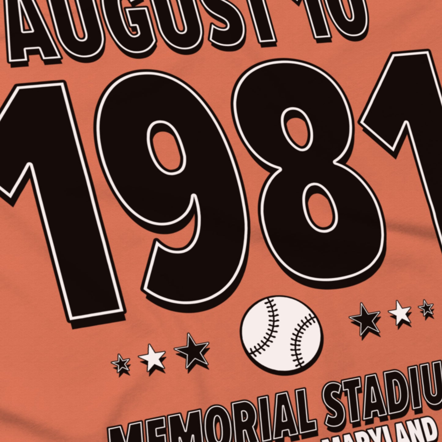 Baltimore Baseball – August 10, 1981 – Origin Tee