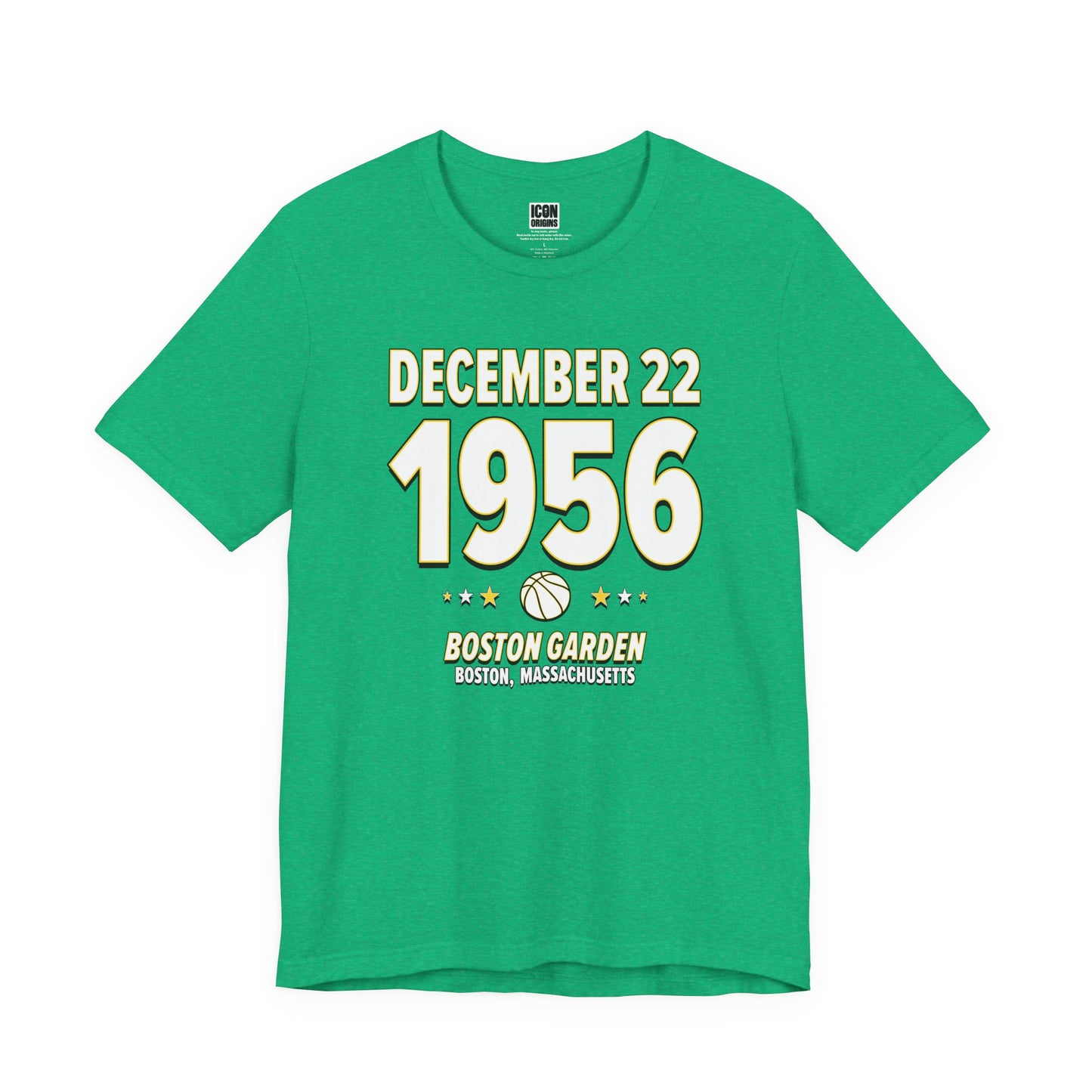 Boston Basketball – December 22, 1956 – Origin Tee