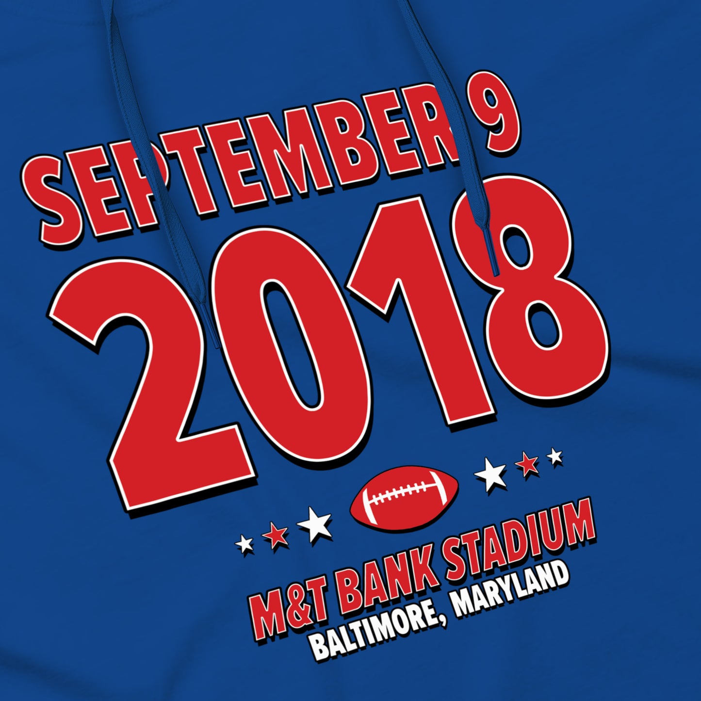 Buffalo Football – September 9, 2018 – Hoodie