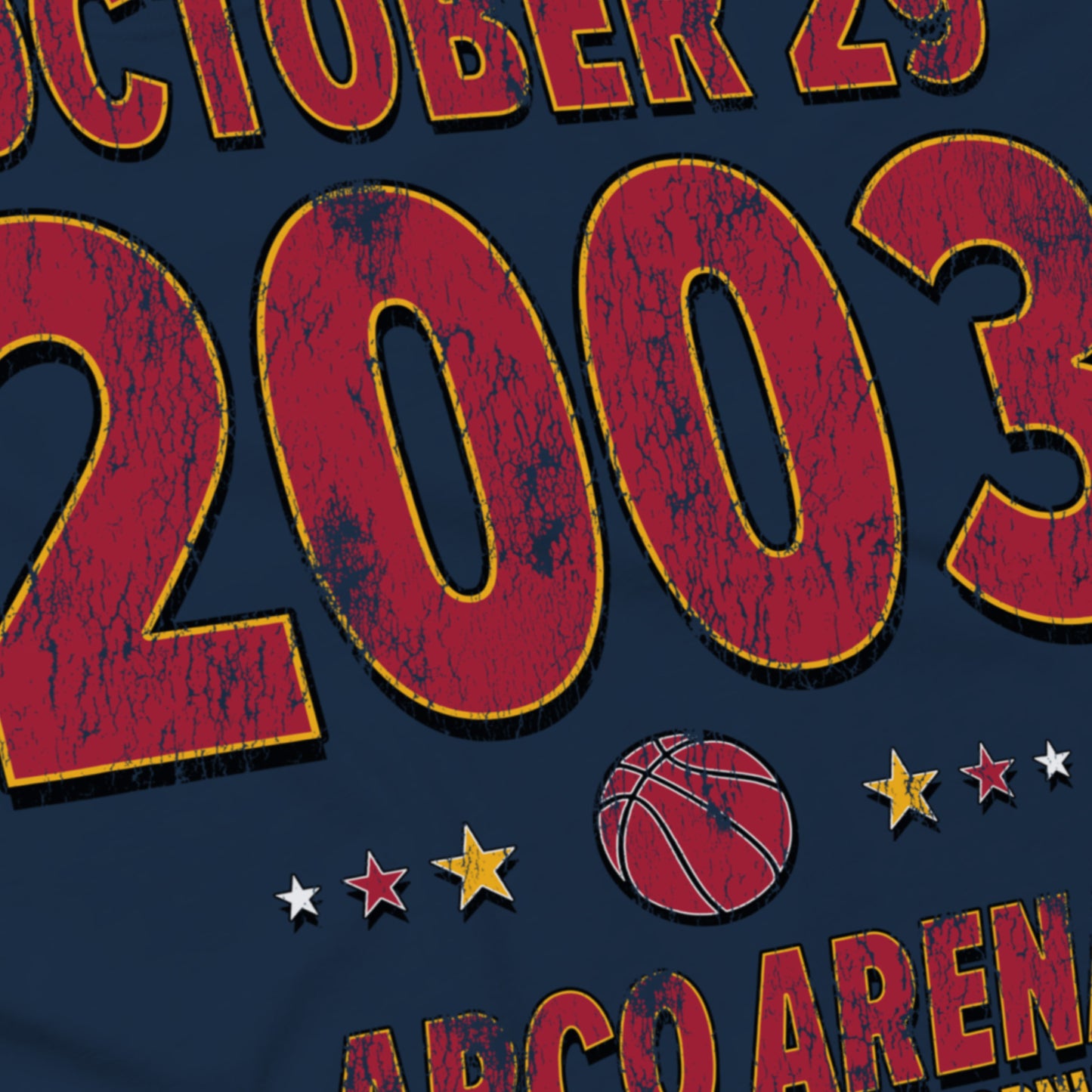 Cleveland Basketball – October 29, 2003 – Comfort Colors