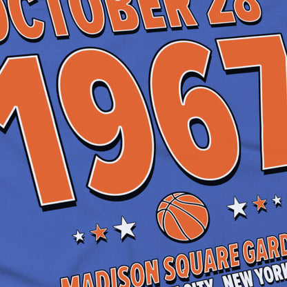 New York Basketball – October 28, 1967 – Origin Tee