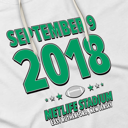 Philadelphia Football – September 9, 2018 – Hoodie (Black & White)