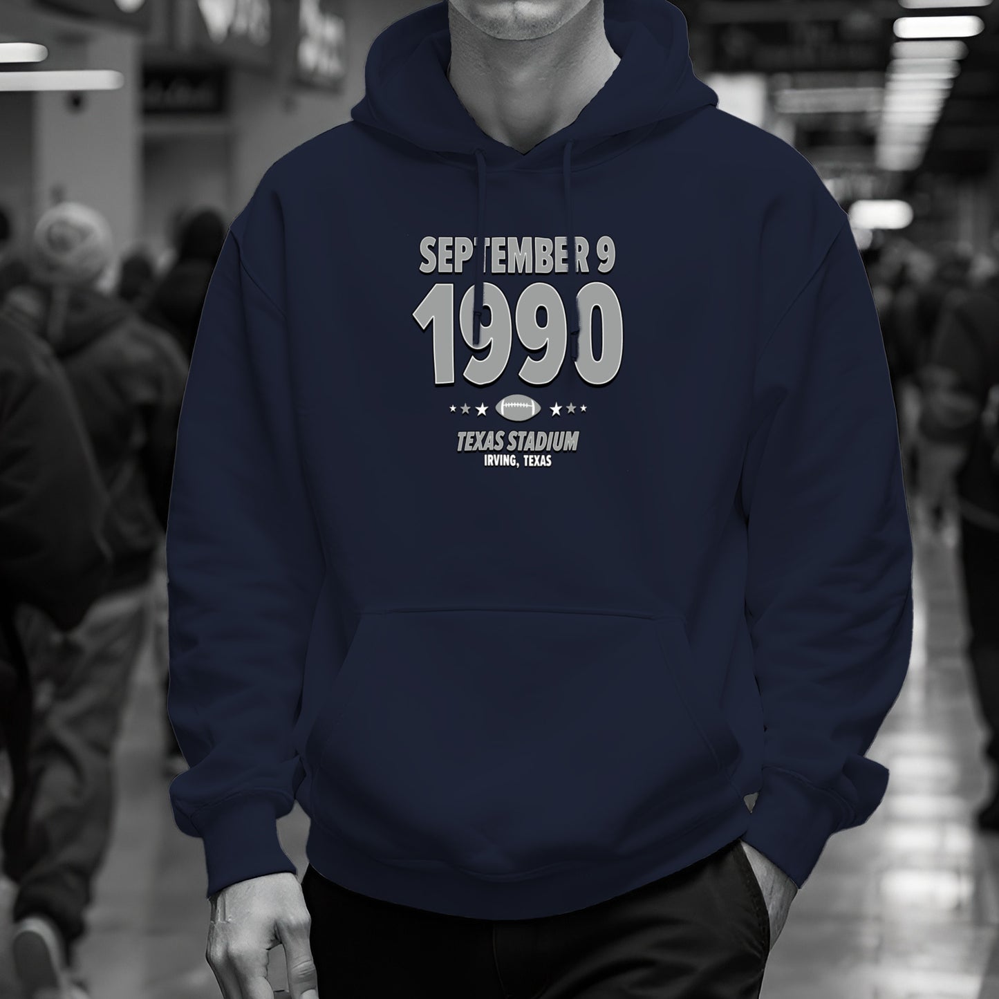 Dallas Football – September 9, 1990 – Hoodie