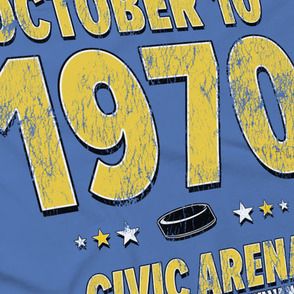 Buffalo Hockey – October 10, 1970 – Comfort Colors