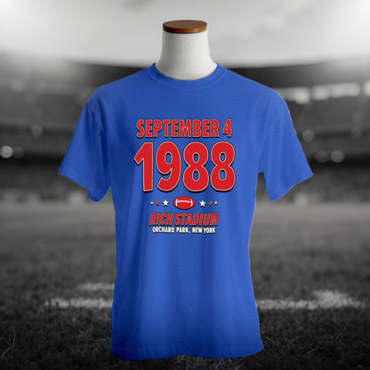 Buffalo Football – September 4, 1988 – Origin Tee