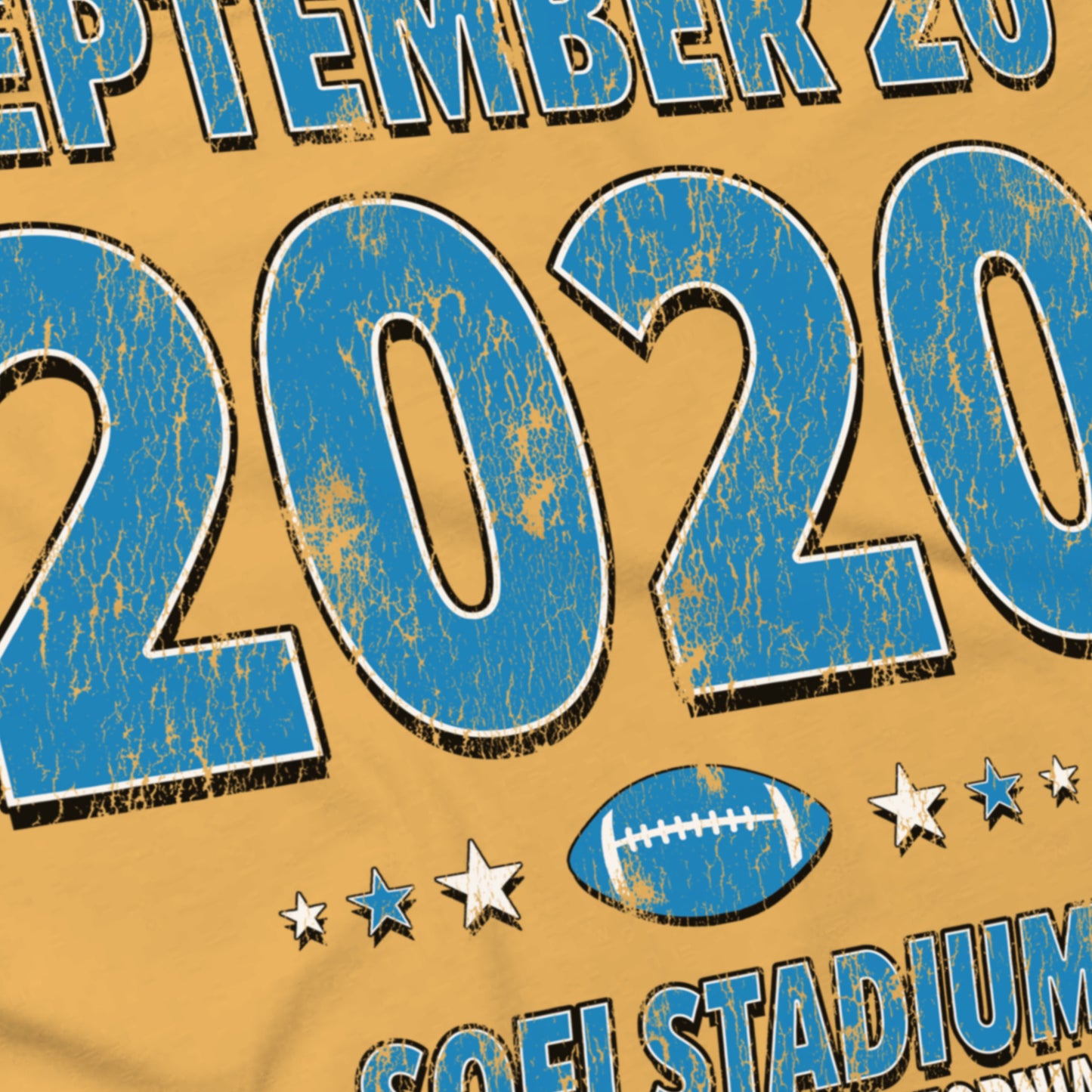Los Angeles Football – September 20, 2020 – Comfort Colors
