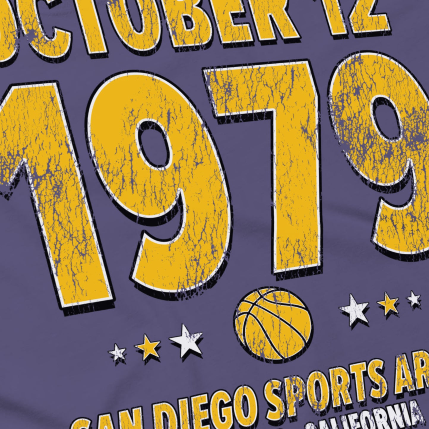 Los Angeles Basketball – October 12, 1979 – Comfort Colors