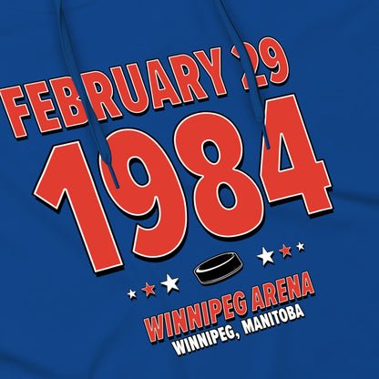 New York Hockey – February 29, 1984 – Hoodie