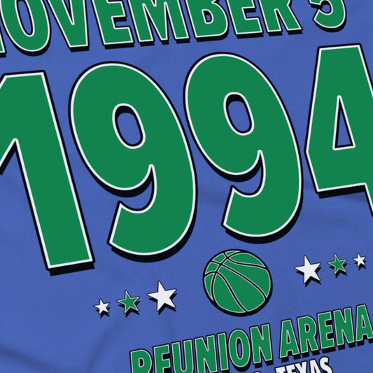 Dallas Basketball – November 5, 1994 – Origin Tee
