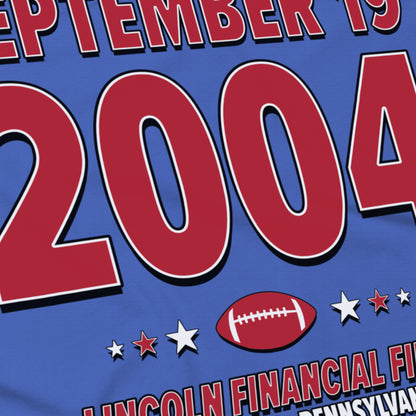 New York Football – September 19, 2004 – Origin Tee
