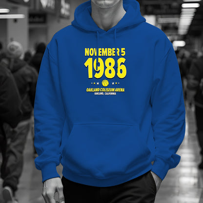 Golden State Basketball – November 6, 1985 – Hoodie