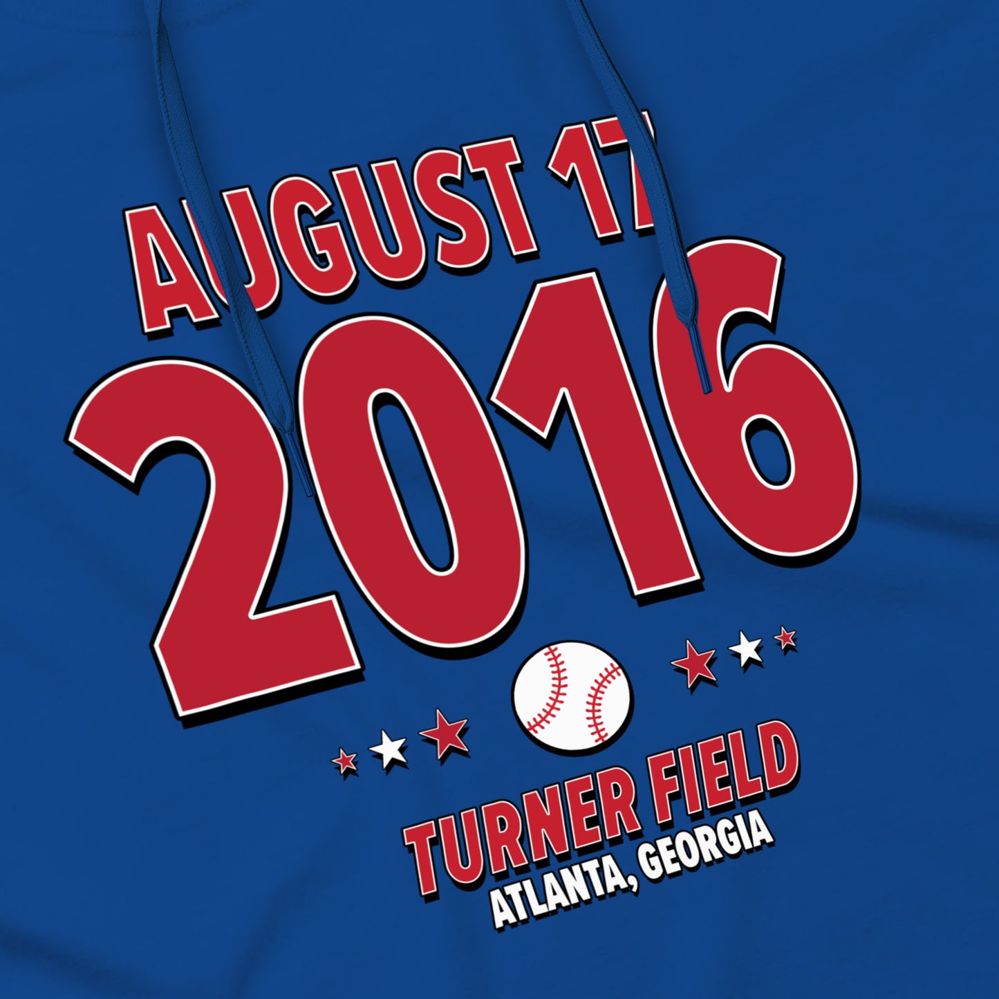 Chicago Baseball – August 17, 2016 – Hoodie