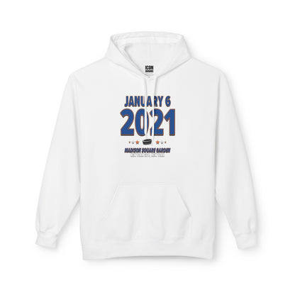 New York Hockey – January 6, 2021 – Hoodie (Black & White)
