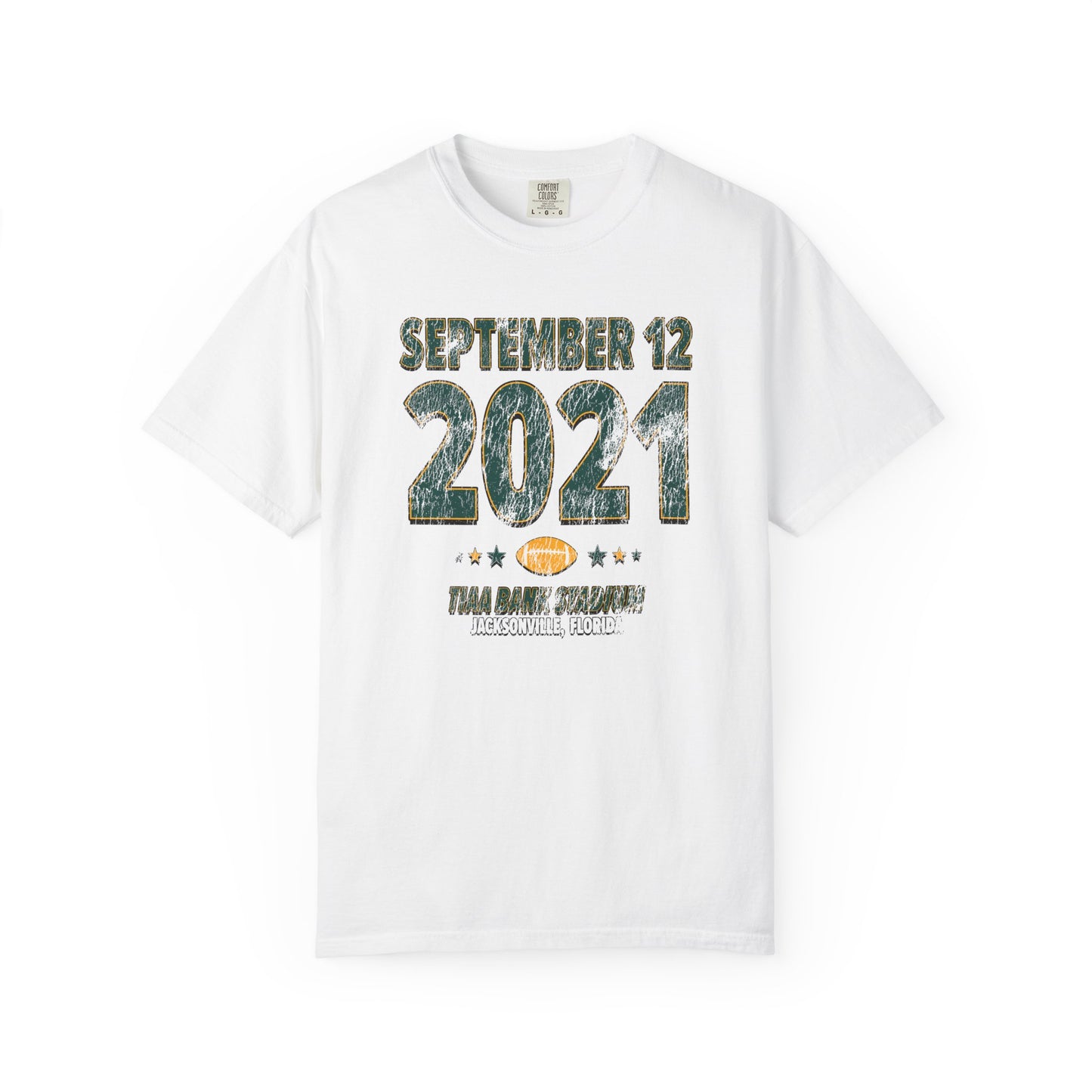Green Bay Football – September 12, 2021 – Comfort Colors (Black & White)