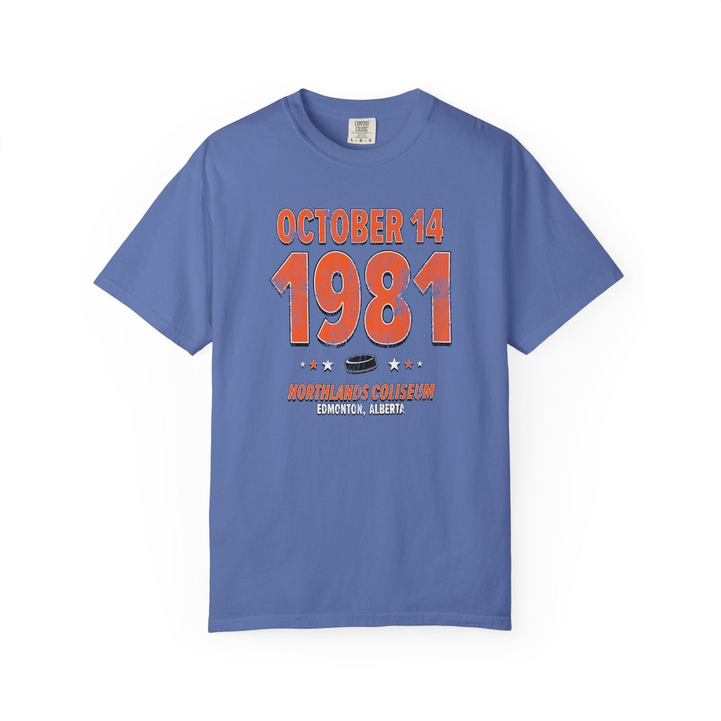 Edmonton Hockey – October 14, 1981 – Comfort Colors