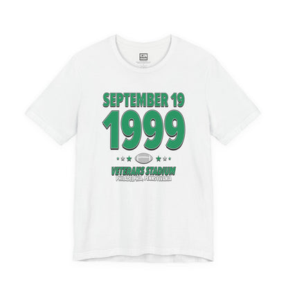 Philadelphia Football – September 19, 1999 – Origin Tee (Black & White)