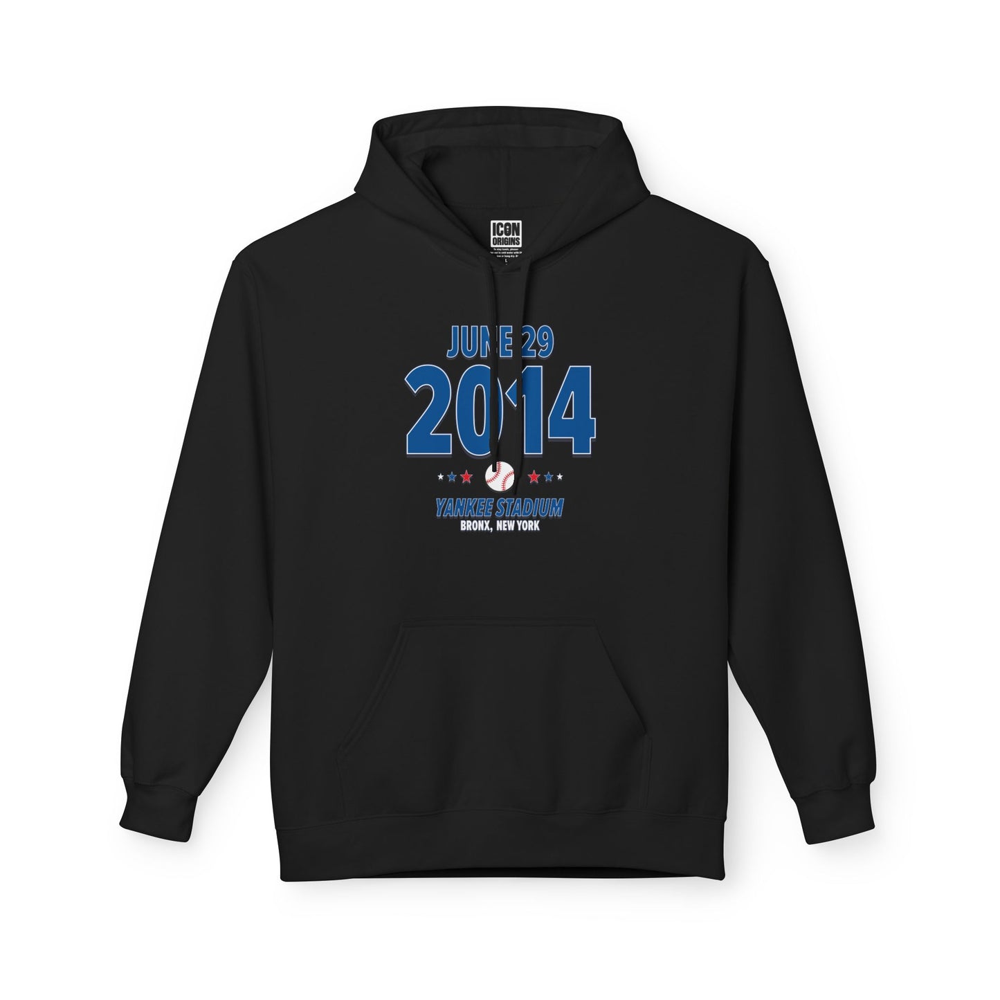 Los Angeles Baseball – June 29, 2014 – Hoodie (Black & White)