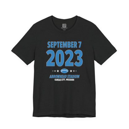 Detroit Football – September 07, 2023 – Origin Tee (Black & White)