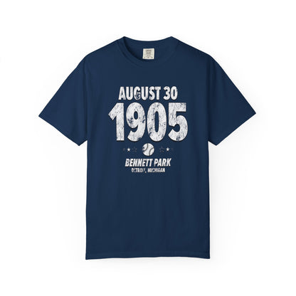 Detroit Baseball – August 30, 1905 – Comfort Colors